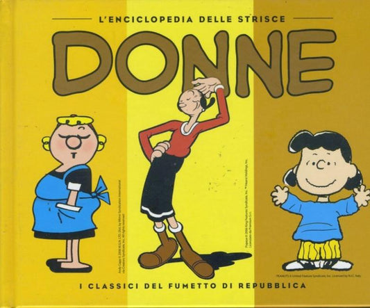 L'enciclopedia delle strisce. Donne - copertina