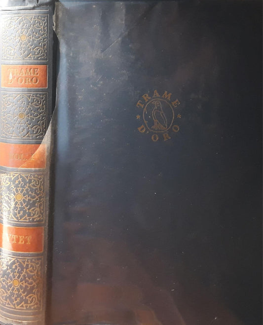 Trame d'oro: enciclopedia di letteratura e narrativa (volume I) - copertina