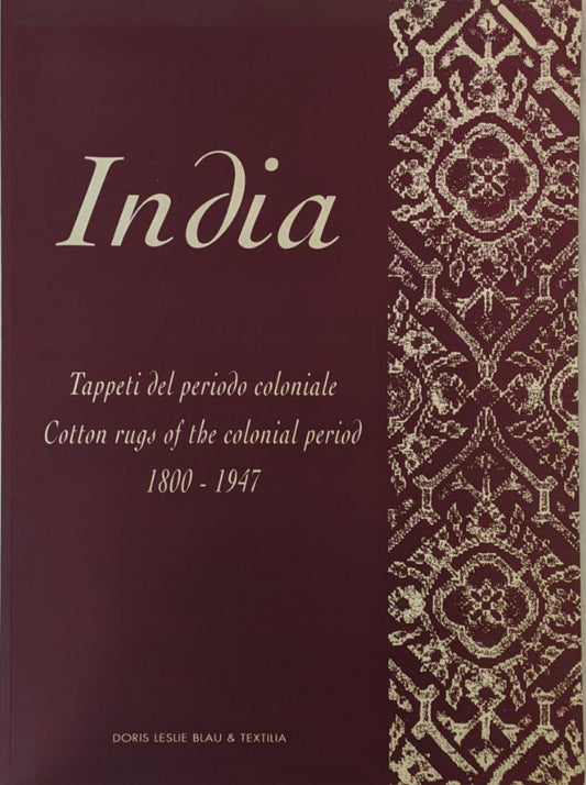 India. Tappeti del periodo coloniale 1800-1947 - copertina