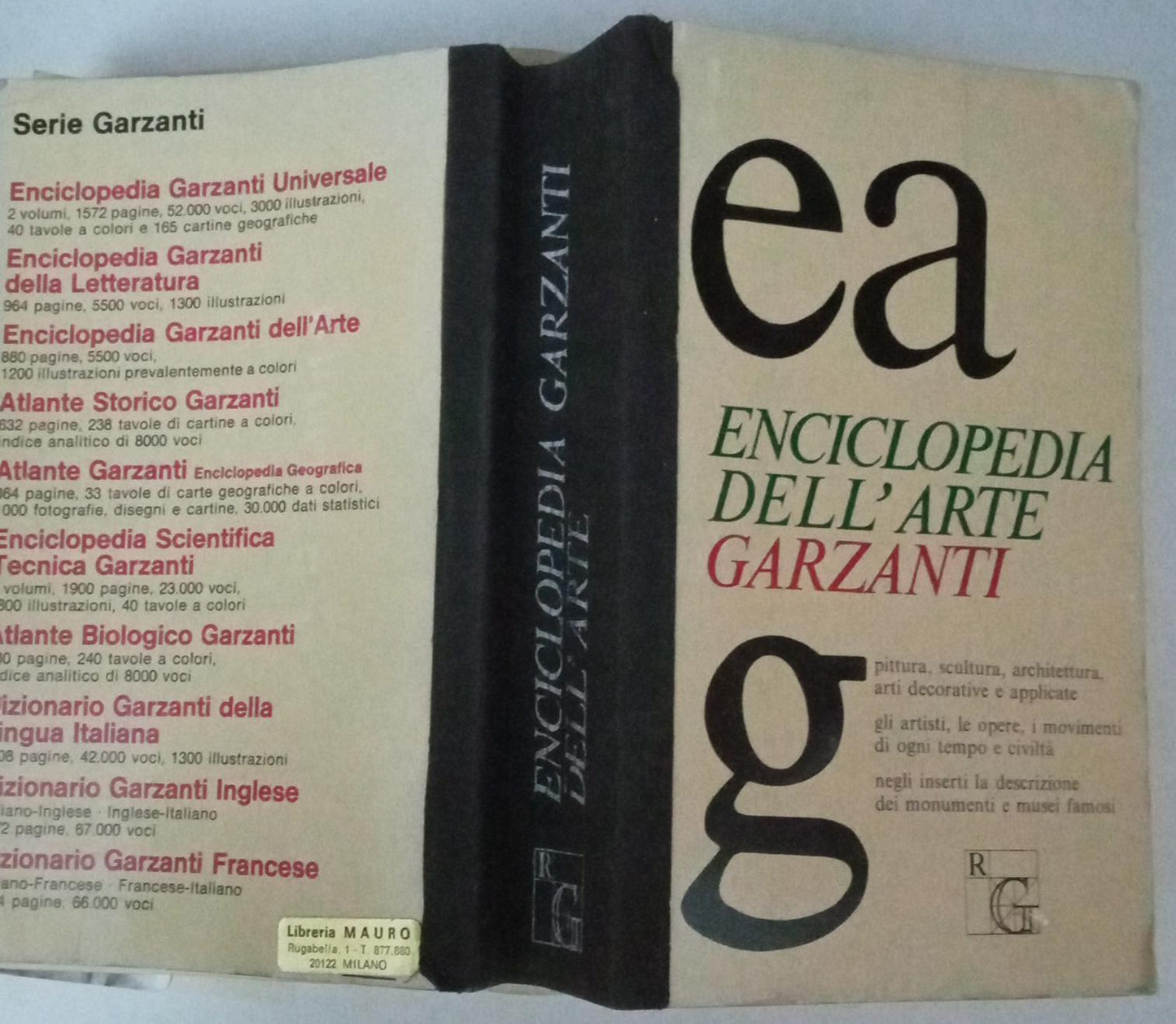 Ea Enciclopedia dell'arte - copertina