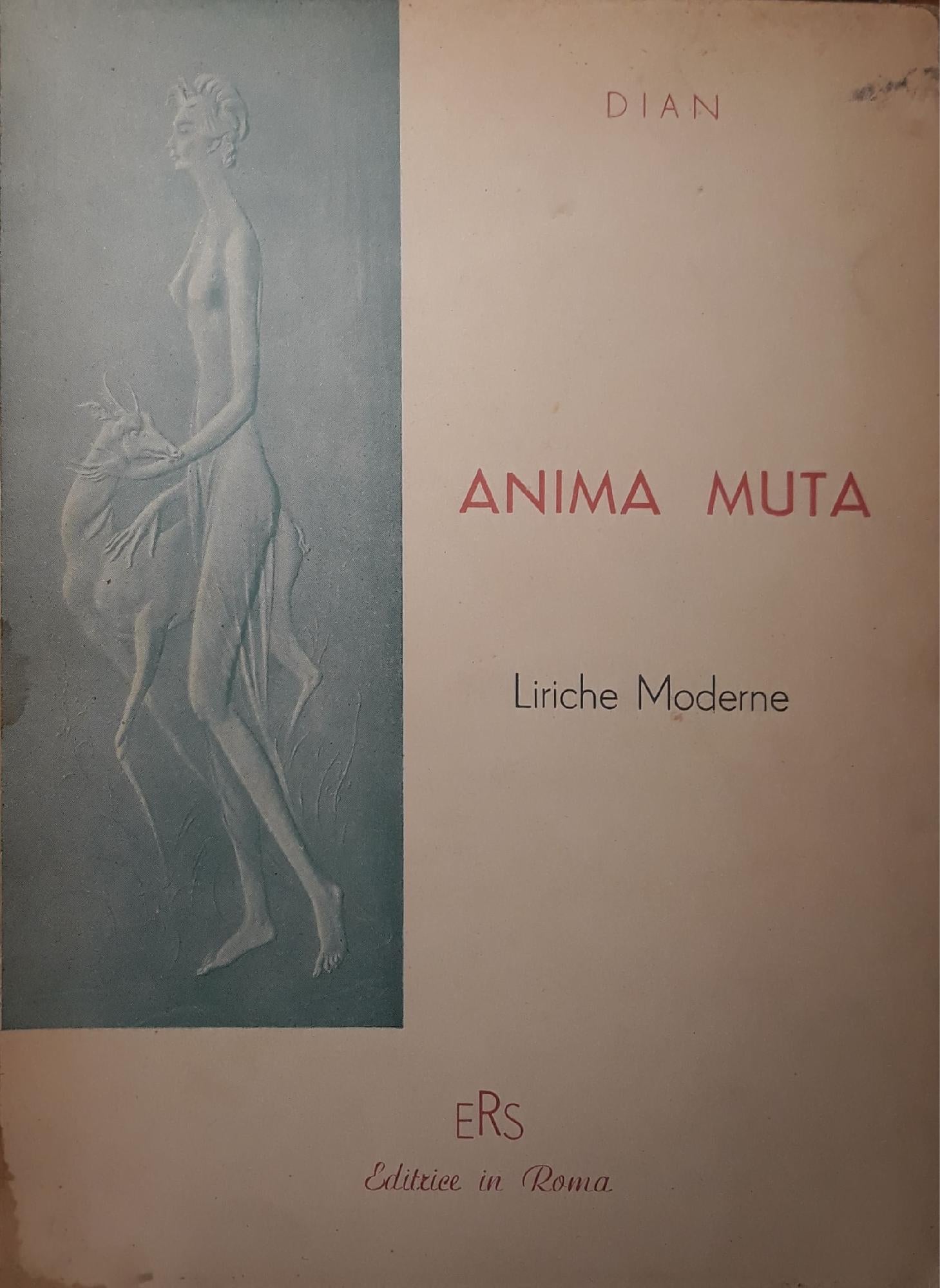 Anima muta: liriche moderne - copertina
