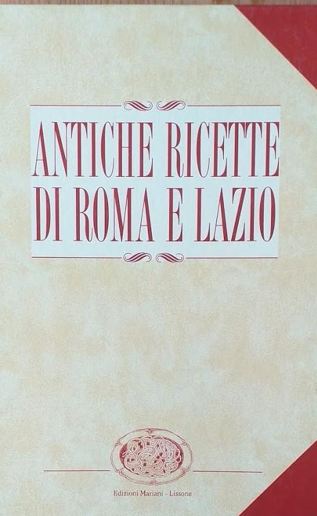 Antiche ricette di Roma e Lazio - copertina