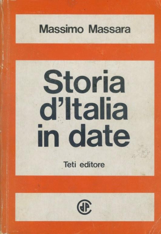 Storia d'Italia in date - copertina