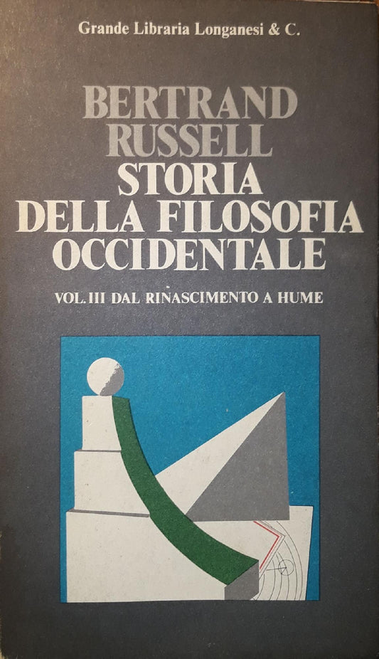 Storia della filosofia occidentale (vol.III dal rinascimento a Hume) - copertina