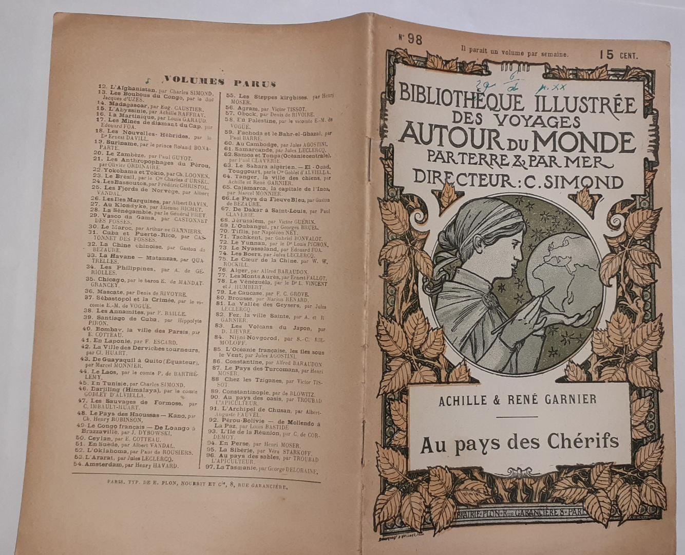 Au pays des Cherifs - copertina