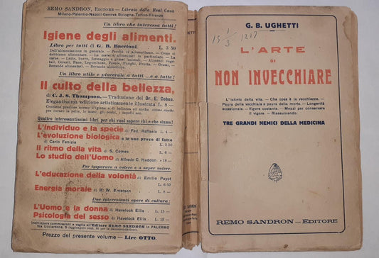 L'arte di non invecchiare - copertina