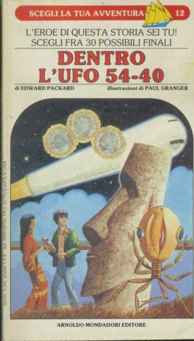 Dentro l'ufo 54-40 - copertina