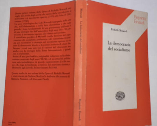 La democrazia del socialismo - copertina