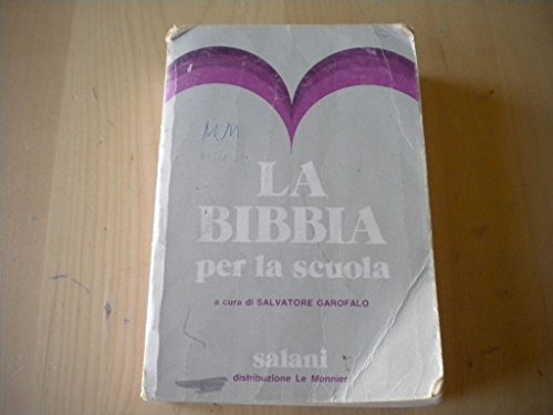 La Bibbia per la scuola - copertina