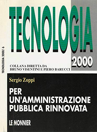 Per un'amministrazione pubblica rinnovata - copertina