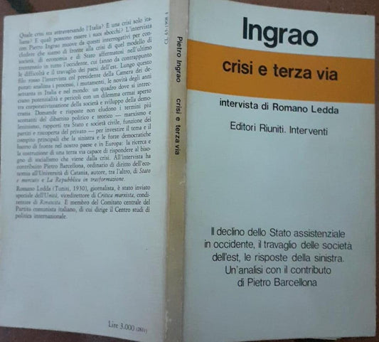 Crisi e terza via - copertina