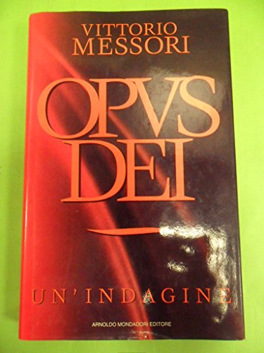 Opus Dei. Un'indagine - copertina