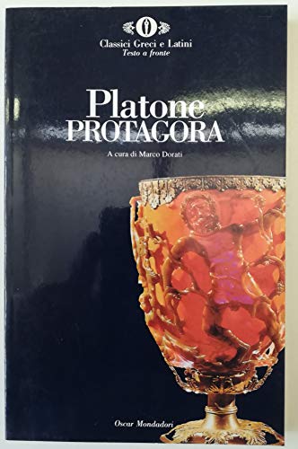 Protagora. Testo Greco a fronte. - copertina