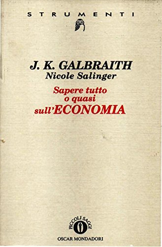 Sapere tutto o quasi sull'economia - copertina