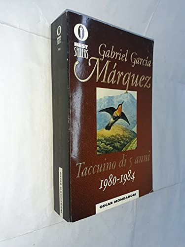 Taccuino di cinque anni (1980-1984) - copertina