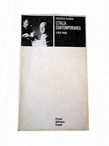 L'Italia contemporanea (1918-1948) - copertina