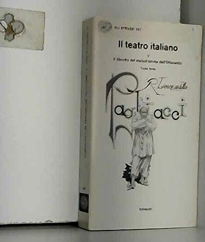 Il teatro italiano. Il libretto del melodramma dell'ottocento (1) (Vol. 5/3) - copertina