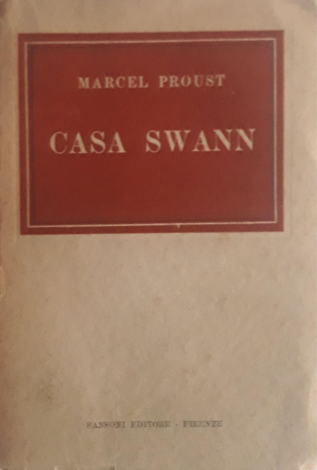 Casa Swann - copertina