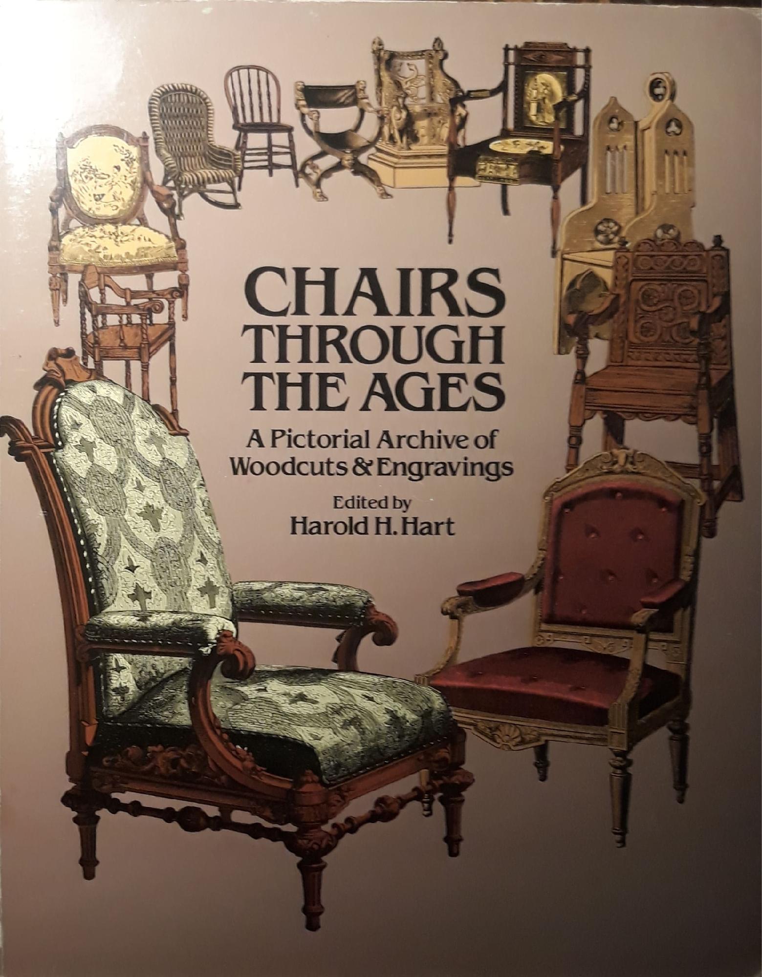 Chairs through the ages : a pictorial archive of woodcuts & engravings - copertina