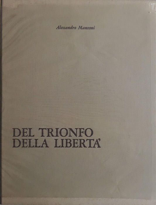 Del trionfo della libertà - copertina