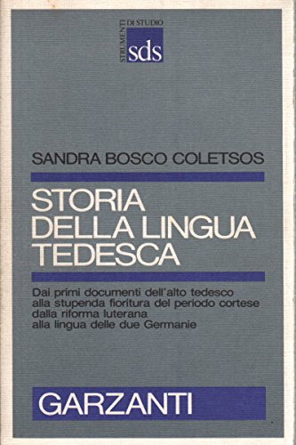 Storia della lingua tedesca - copertina