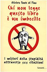 Chi non legge questo libro è un imbecille - copertina