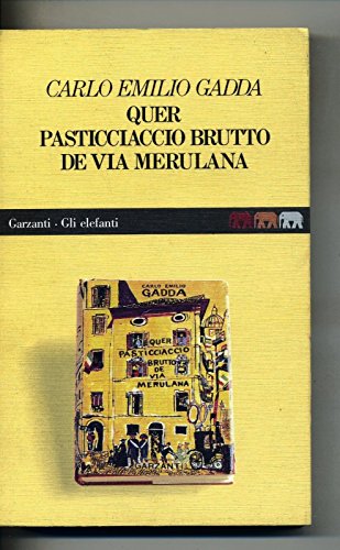 Quer pasticciaccio brutto de via Merulana - copertina