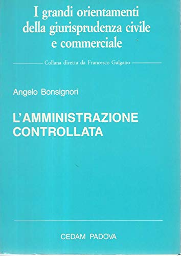 L'amministrazione controllata - copertina