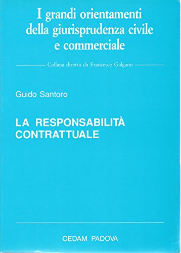 La responsabilità contrattuale - copertina