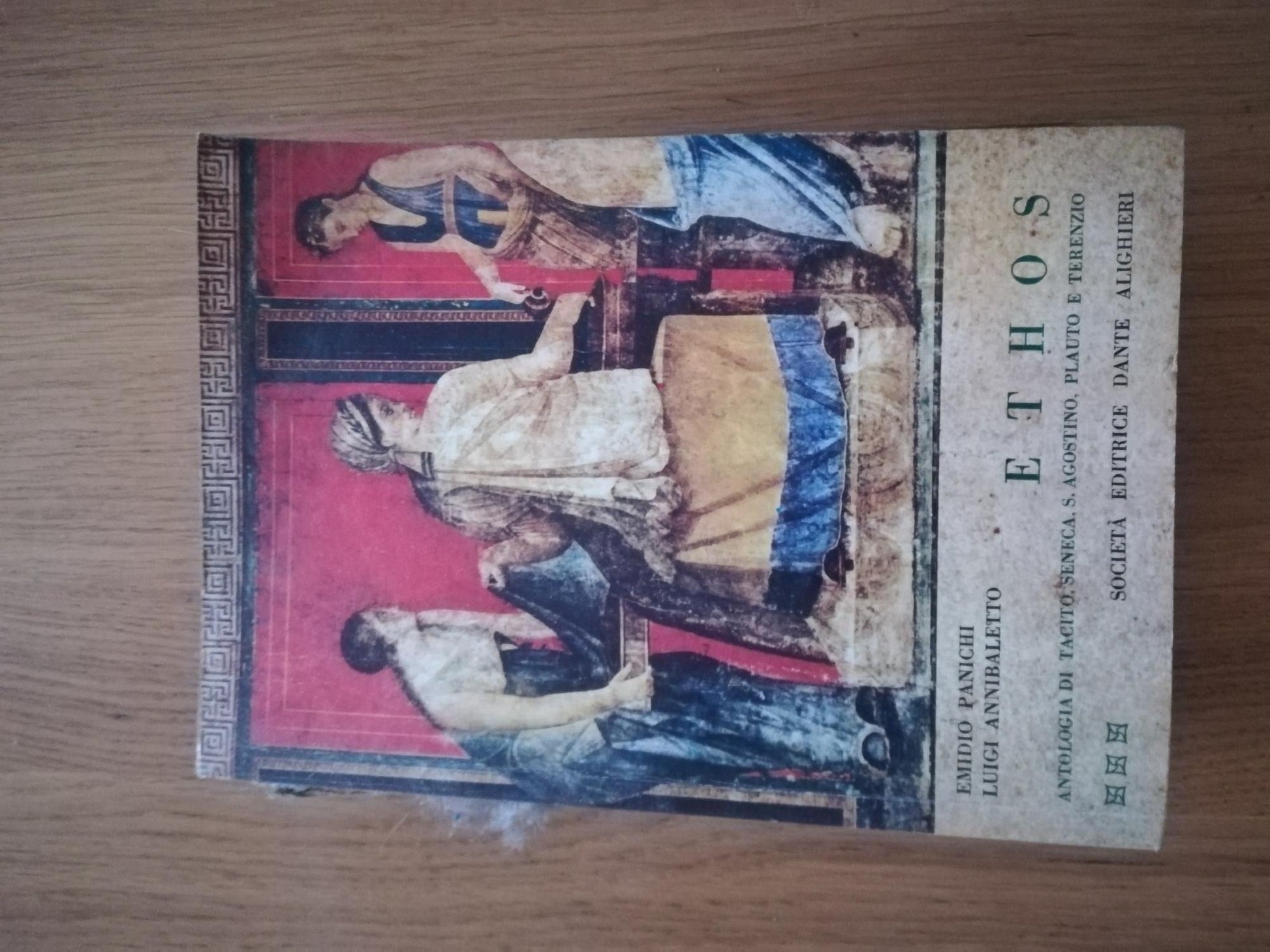 ETHOS: antologia di Tacito, Seneca, S.Agostino, Plauto e Terenzio - copertina