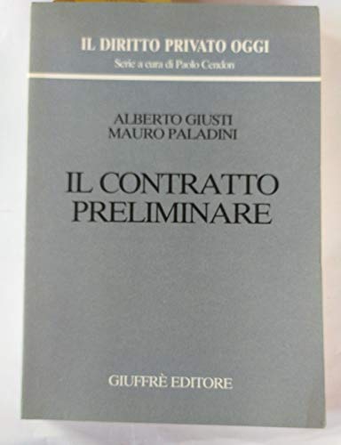 Il contratto preliminare - copertina