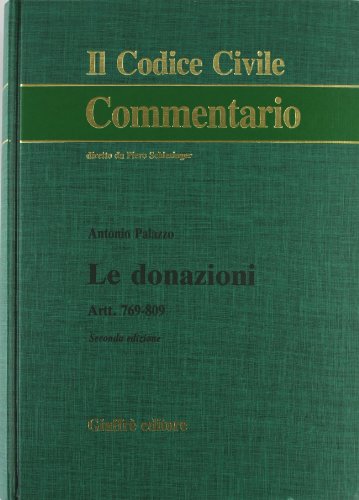 Le donazioni - copertina