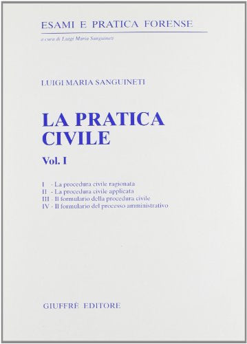 La pratica civile (Vol. 1) - copertina