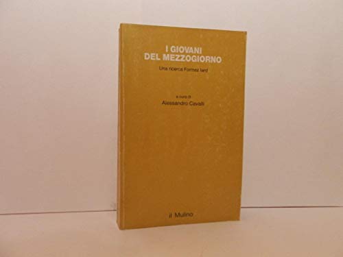 I giovani del Mezzogiorno. Una ricerca Formez Iard - copertina