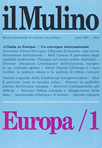 Il Mulino: (Vol. 1/1996) - copertina