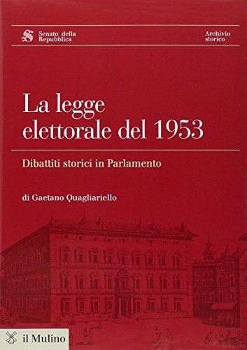 La legge elettorale del 1953. Con CD-ROM - copertina