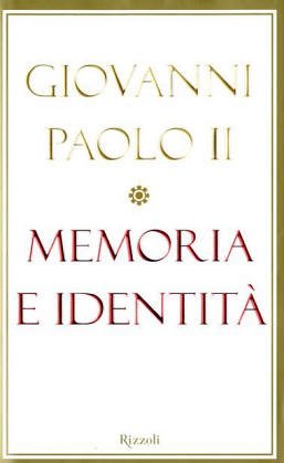 Memoria e identità. Conversazioni a cavallo dei millenni - copertina