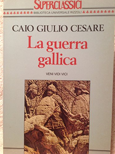La guerra gallica - copertina