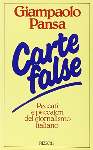Carte false - copertina