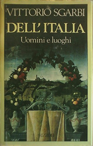 Dell'Italia. Uomini e luoghi - copertina