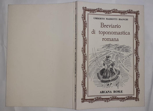 Breviario di toponomastica romana - copertina