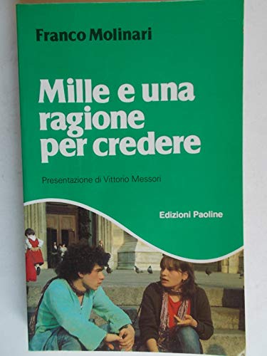 Mille e una ragione per credere - copertina