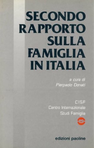 Secondo rapporto sulla famiglia in Italia - copertina