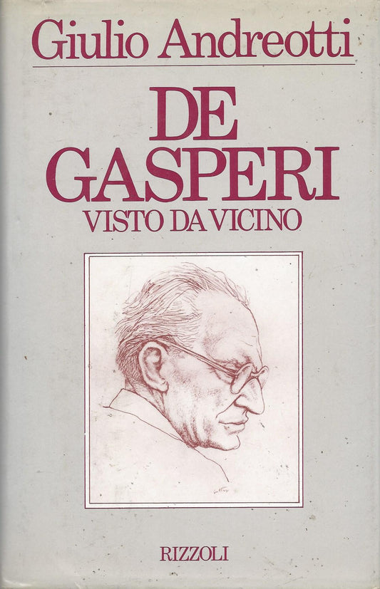 De Gasperi visto da vicino - copertina