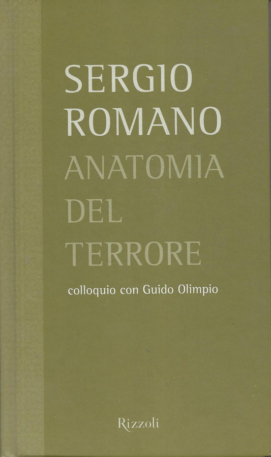 Anatomia del terrore : colloquio con Guido Olimpio - copertina