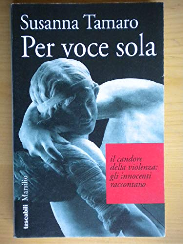 Per voce sola - copertina
