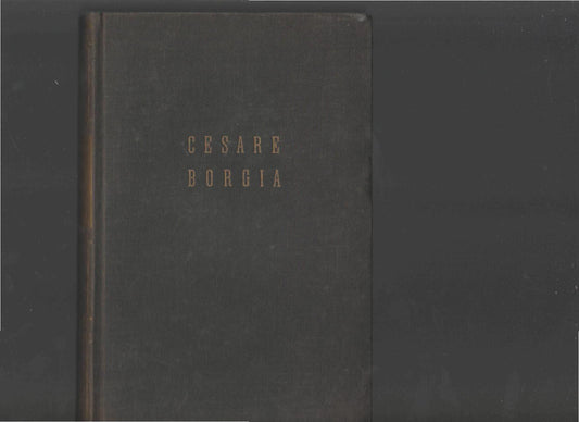 Cesare Borgia - copertina