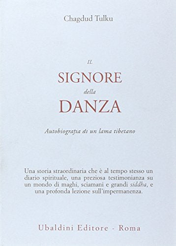 Il signore della danza. Autobiografia di un lama tibetano - copertina