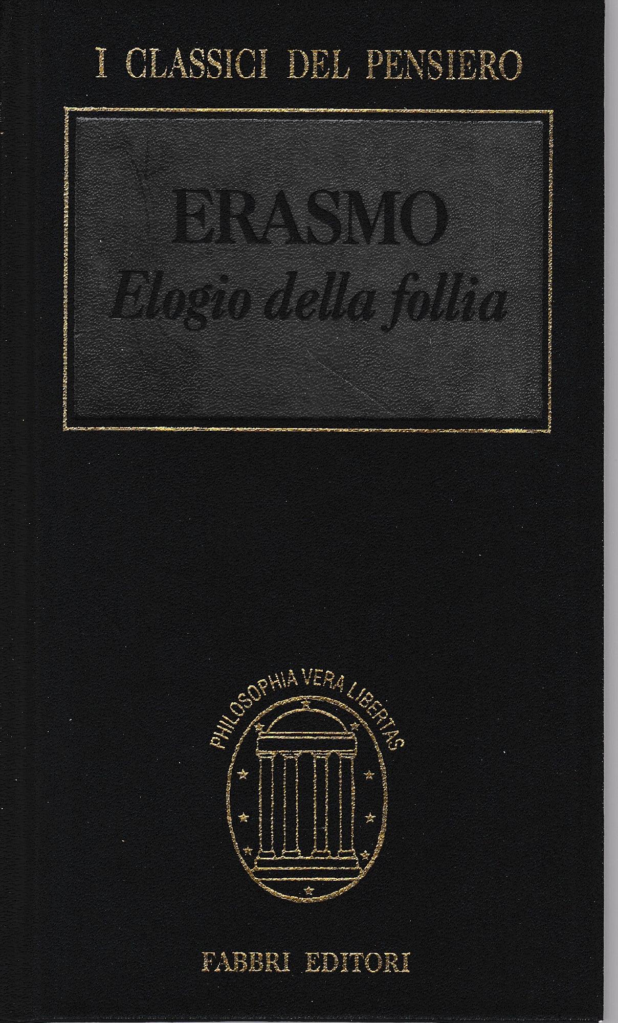 Elogio della follia - copertina