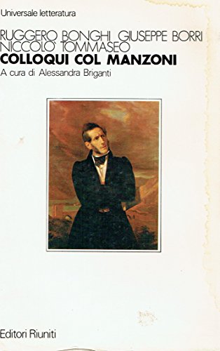 Colloqui col Manzoni - copertina